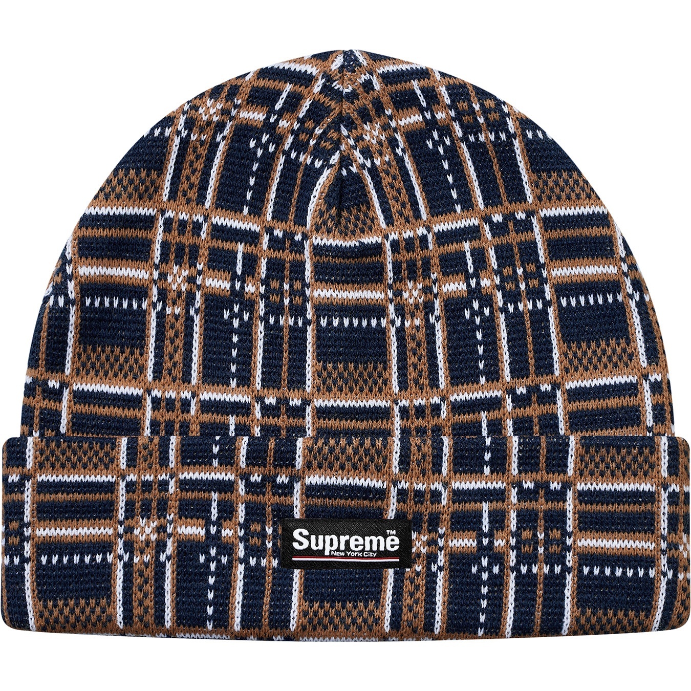 Plaid Beanie view 4